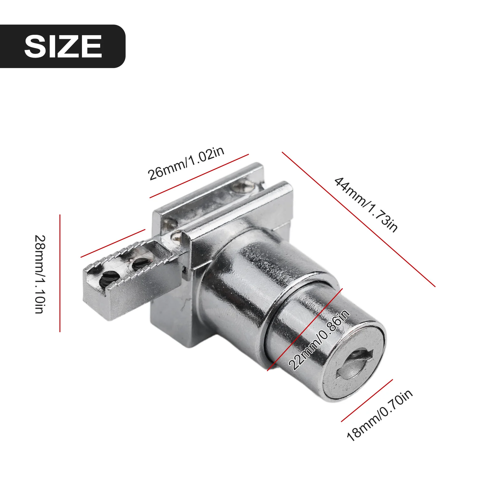 Лидер продаж, дверной замок, замок для раздвижной двери, простой в установке для витринных шкафов, дверной замок для витрины, стеклянный замок для раздвижной двери