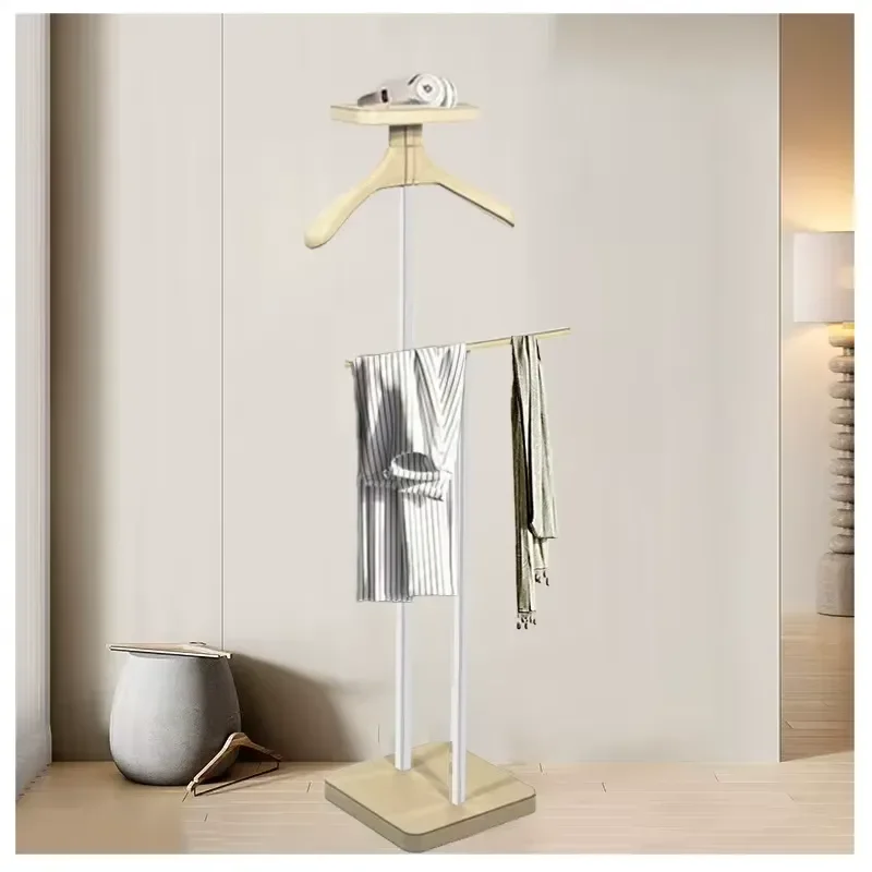 Hot Sale Space-Saving Multifunctional Leather Metal Standing Coat Rack Entrance Home Storage Clothes Shelf Hanger for Bag