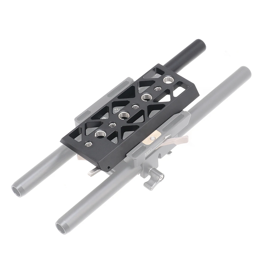 Fotga 5/8/10 Inch Zwaluwstaartplaat Met 3/8 1/4 Schroefgat Voor Tilta Standaard Lichtgewicht Bodemplaat Camera Statief Montageplaat
