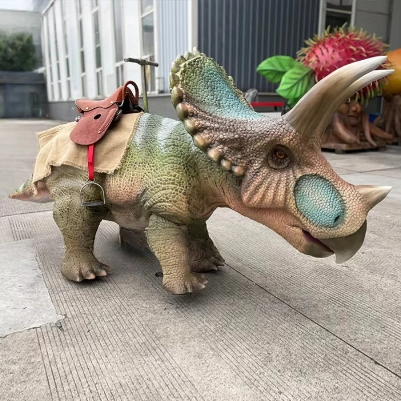 Indoor mechanical animation cycling walking dinosaur model shopping mall adventure park airport daycare manufacturing genus