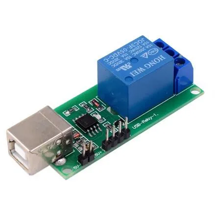 Attiny45 Usb Control Switch 1 Way 5v Relay Module Computer Control Intelligent Control for Win7 Xp 32 64 Bit System