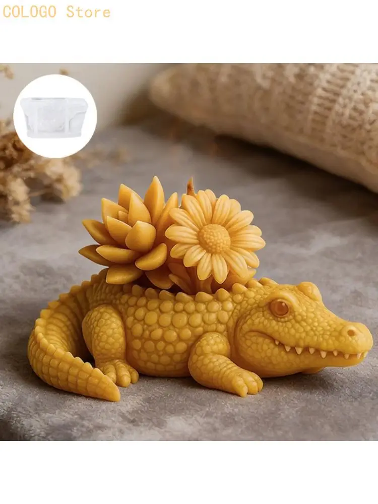 Creature Silicone Molds Animal Silicone Mould for Making Soap Home Decoration Gypsum Figurine Resin Art D0LD