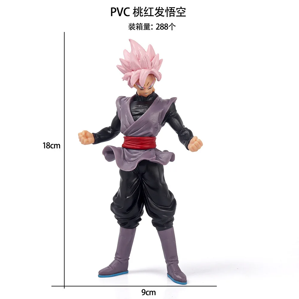 Dragon Ball Super Saiyan Goku Vegetto Gogeta Broli Statue Action Figurine Desk Collectible Anime Model Toys Figures Gift 18.5cm