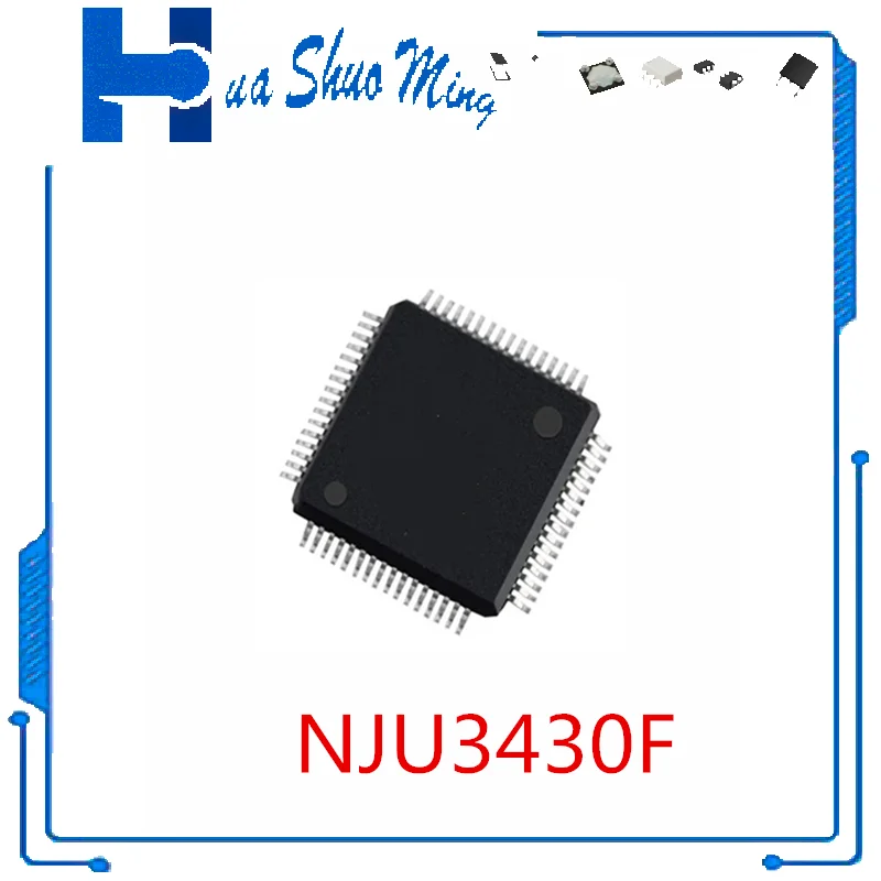 2Pcs/Lot NJU3430F 3430F QFP64 PIC16F690 PIC16F690-I/P DIP20 ATMEGA32U2-MU MEGA32U2 VQFN32