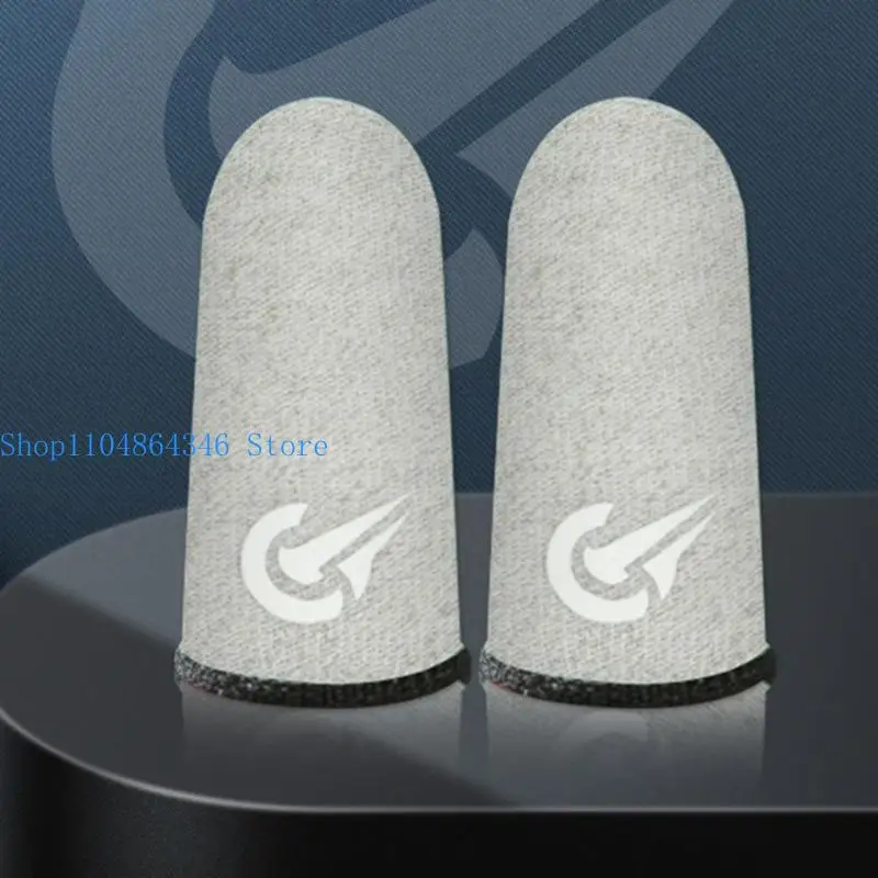 5asd Silver Fiber Finger Covers For Electronic Devices Sensitive Skin Friendly