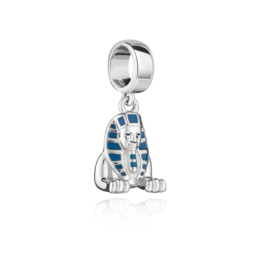New 925 Sterling Silver Original egypt travel Pendant Dangle Bead Charm fit DIY charms Bracelet For Women Jewelry Free Shipping