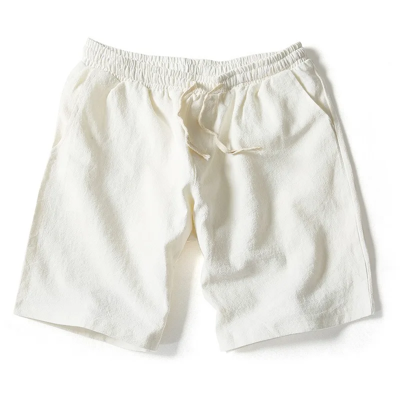 

Mens Linen Cotton Shorts 5 Inch Summer 2026 Hot Selling Breathable Beach Casual Pants