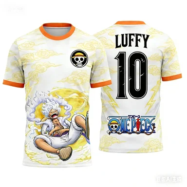 Summer Kids Quick-Dry T-Shirt, Boys and Girls Cartoon Print Short Sleeve, Lightweight and Breathable view 2