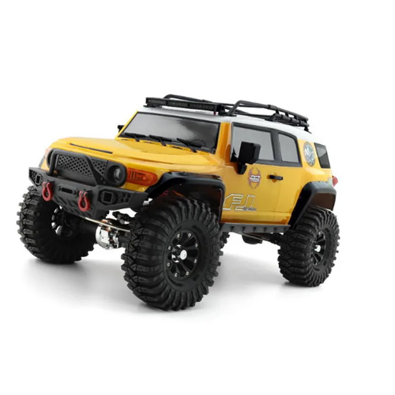 RGT 1/10 Scale FJ Cruiser EX86120 4WD Electric Remote Control Off Road Rock Crawler Vehicle For Adult Hobby Enthusiasts Cool Toy