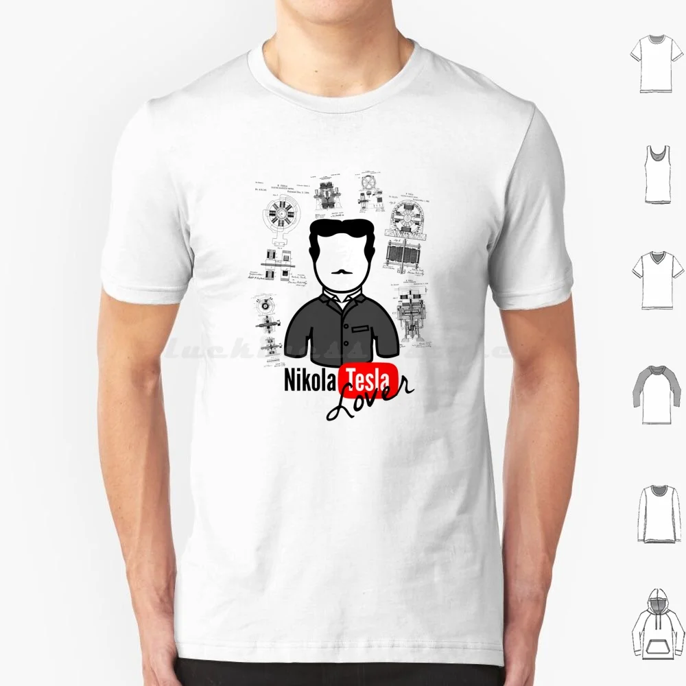 Nikola Tesla The Greatest Genius T Shirt Big Size 100% Cotton Nikola Tesla Genius Inventor Thomas Edison Inventions