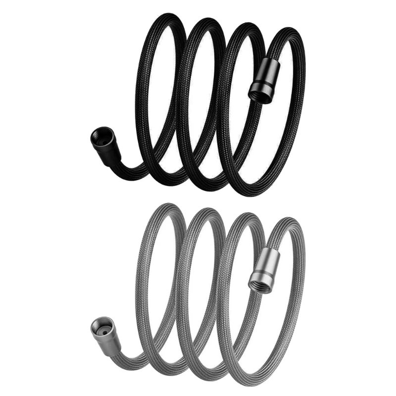  Long 2M Shower Hoses Universal Fit with Tangles Frees Designs Shower Hoses Simple Installation for Bathroom Upgrades