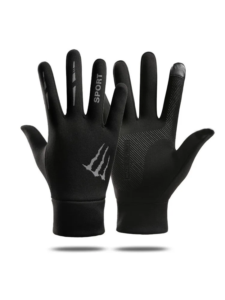 AliExpress NONE Gloves Men Cycling Bike Women Thermal Fleece Cold Wind Waterproof TouchScreen Bicycle Warm Outdoor Running Skiing Mitten