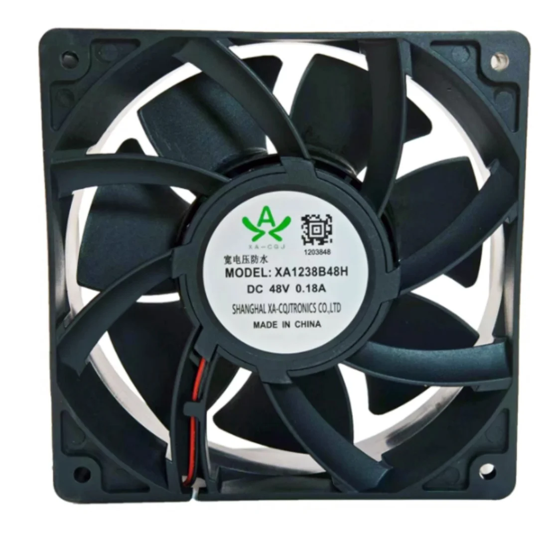 

XA-CQJ 1238B48H IP68 DC 48V 0.18A 120x120x38mm 2-Wire Waterproof Cooling Fan