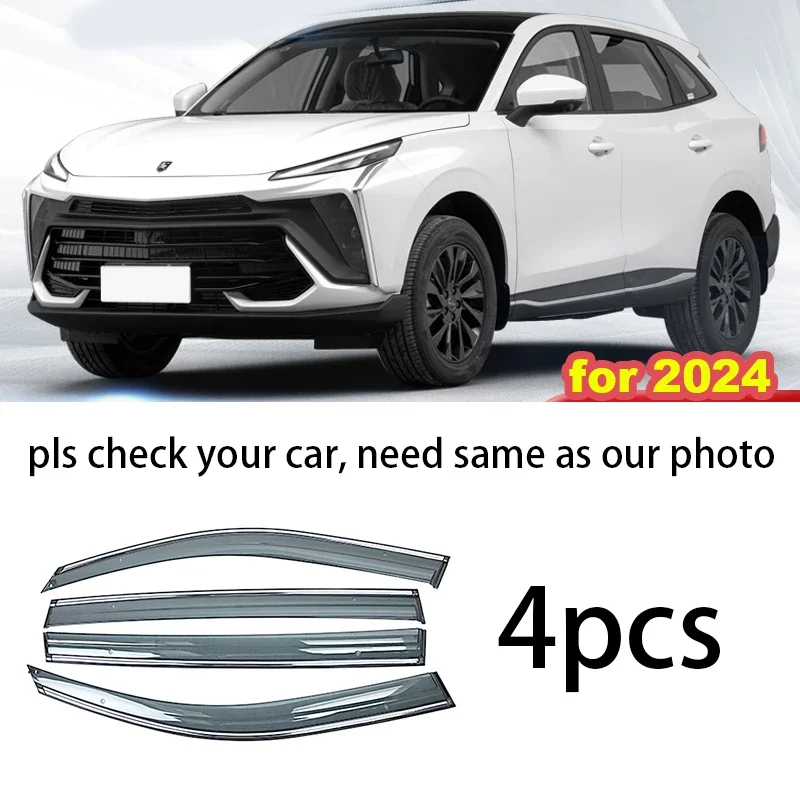 

4pcs for Forthing T5 EVO 2025 2024 Windows Visor Good Quality T5evo