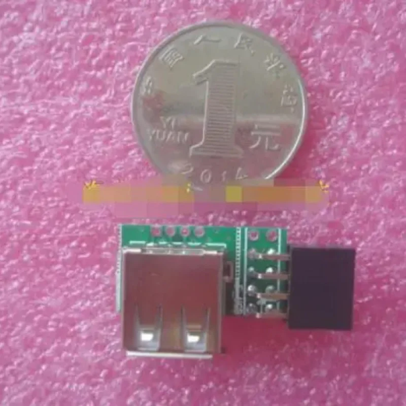 

Motherboard 9/19-pin Pin Conversion Dual-port USB Head 2.0/3.0 Female Socket Extender Connected to U Disk DOM