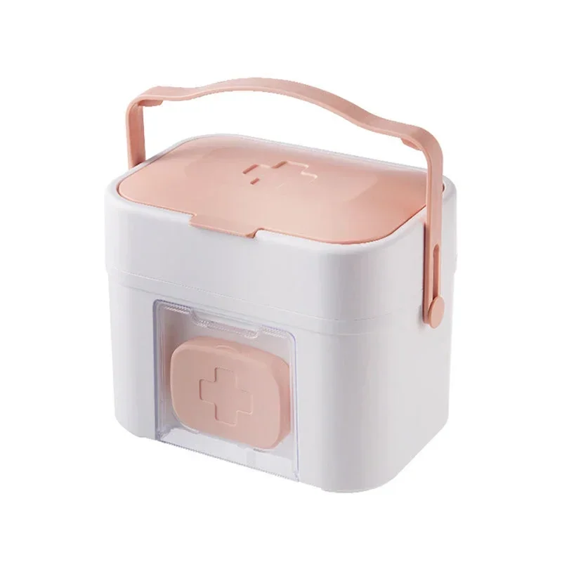 Family Multifunctional Medicine Storage Box Medicine Organizer Portable First Aid Kit Medical Kit Home Storage Organizer