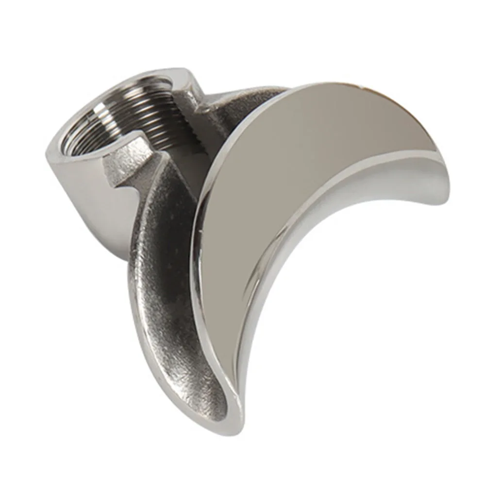 Stainless Steel Double Portafilter Spout Diverter Nozzle For 58mm Espresso Machine Single Double Drain Diverter Nozzle