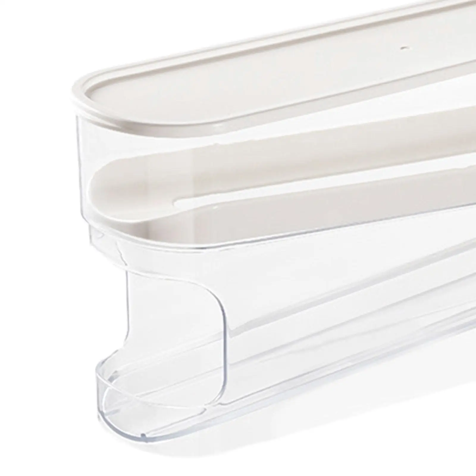Egg Holder for Refrigerator Space Saving Auto Rolling 2 Layer Durable Automatic