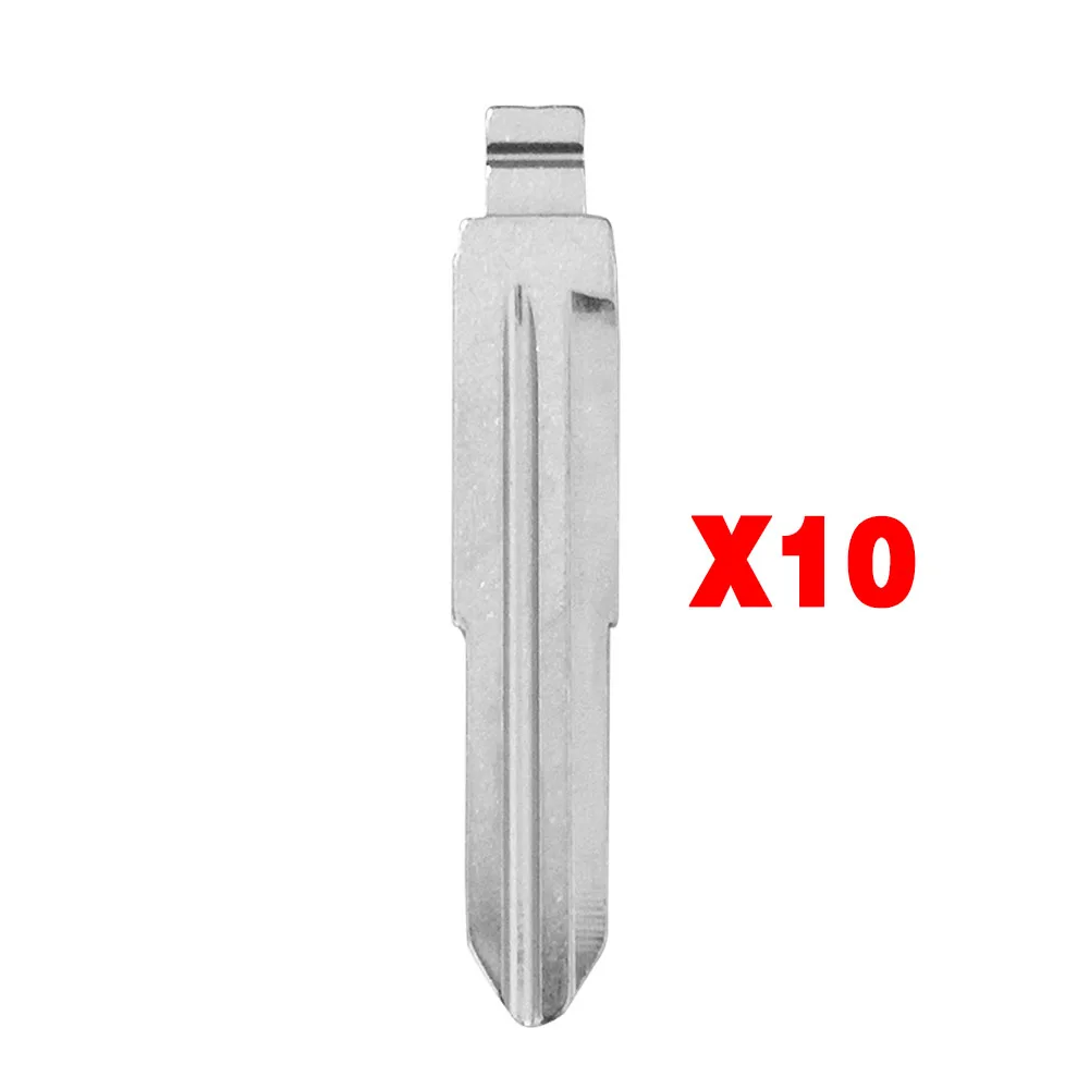 XNRKEY 10 Pcs 15# HYN6 Original High Quality Blade for KD/VVDI Remote Key Replacement Car Key Uncut Blade