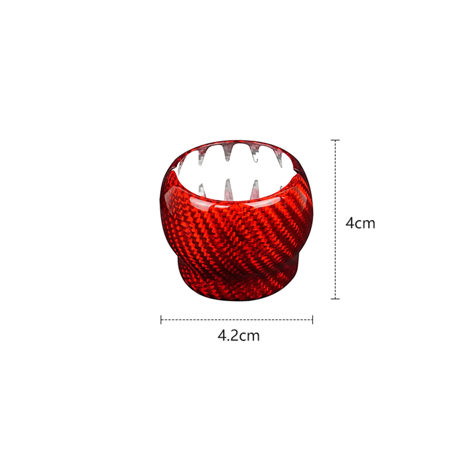 For Subaru WRX 2022 2023 2024 2025 Central Gear Shift Knob Cover Real Carbon Fiber