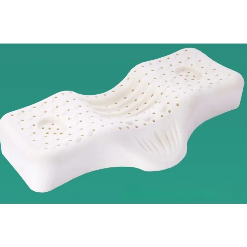 

A new type of natural latex pillow designed specifically for neck massage to assist in high and low sleep