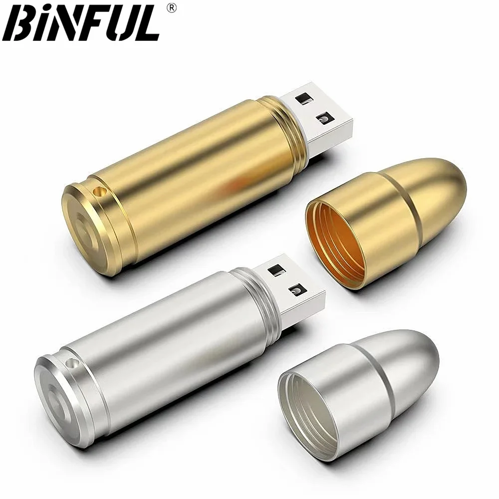 على شكل رصاصة محرك فلاش USB مقاوم للماء ، بندرييف ، قرص يو إس بي ، محرك ذاكرة ، قلم تخزين ، من من من ، من ، 64 جيجابايت ، 8 جيجابايت ، 16 جيجابايت ، 1 جيجابايت ، 2