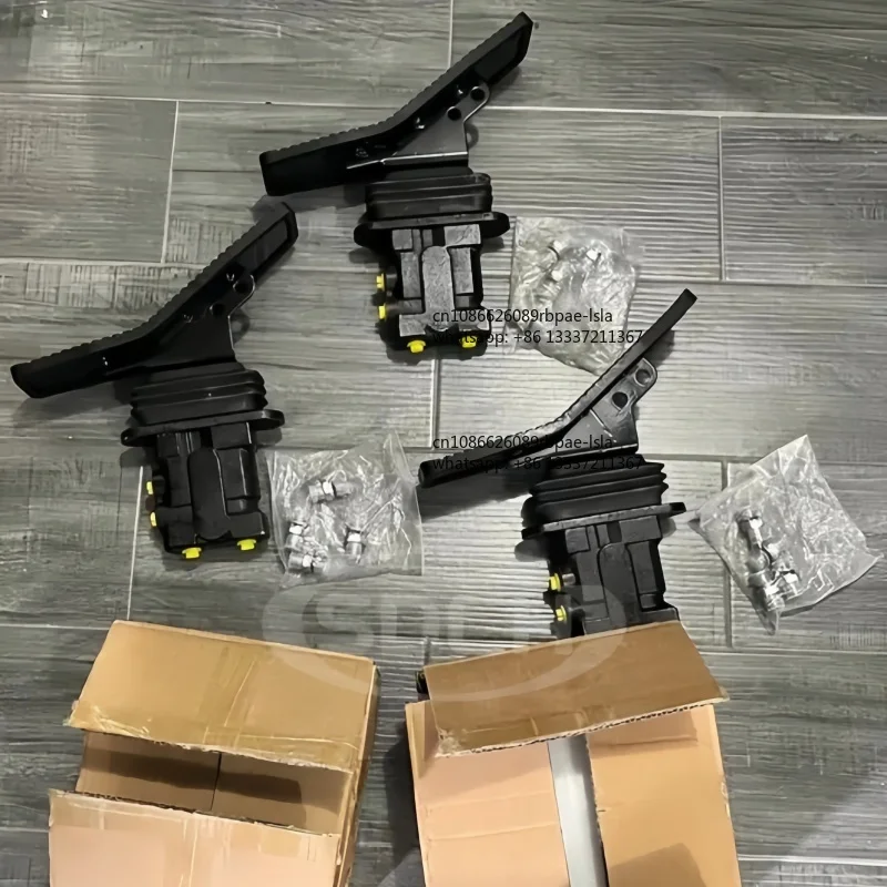 High Quality Excavator Two Way Double Way Hydraulic Foot Pedal Valve for Rock Breaker Hammer view 6