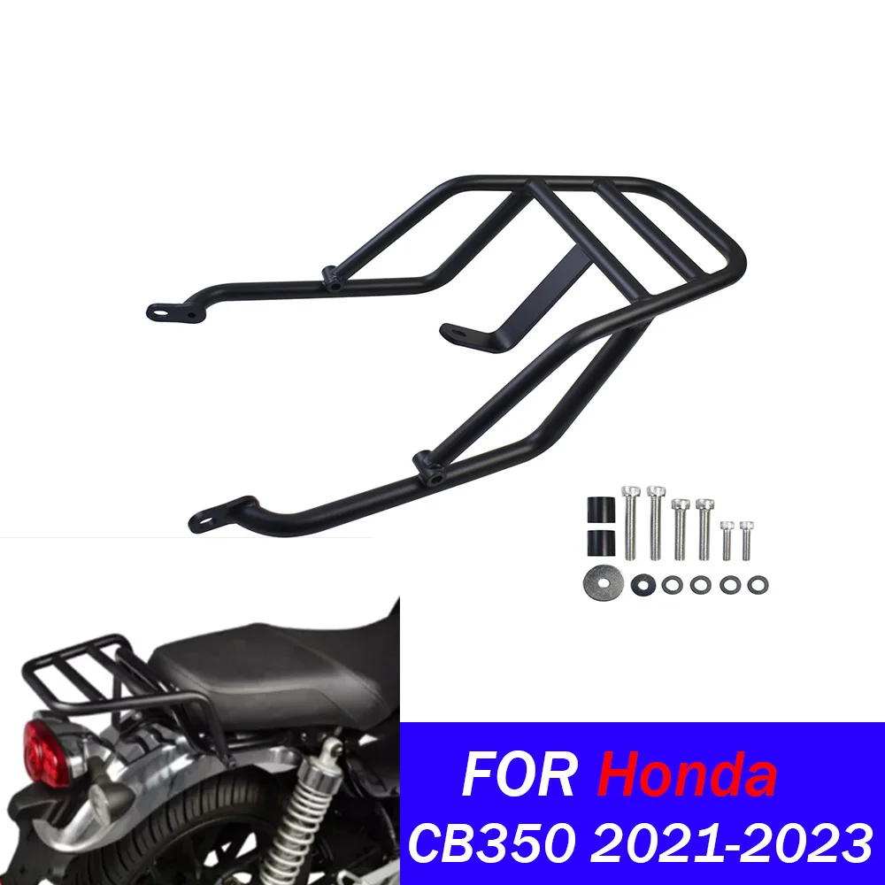 

For Honda GB350 2021-2023 Motorcycle Rear Luggage Rack Tail Rack Carrier Board Shelf Motorcycle Steel Tail Suitcase Carrier