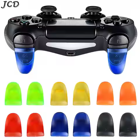 JCD 1Pairs L2 R2 Buttons Trigger Extenders Gamepad Pad For PS4 Game Controller Accessories Replacement Parts