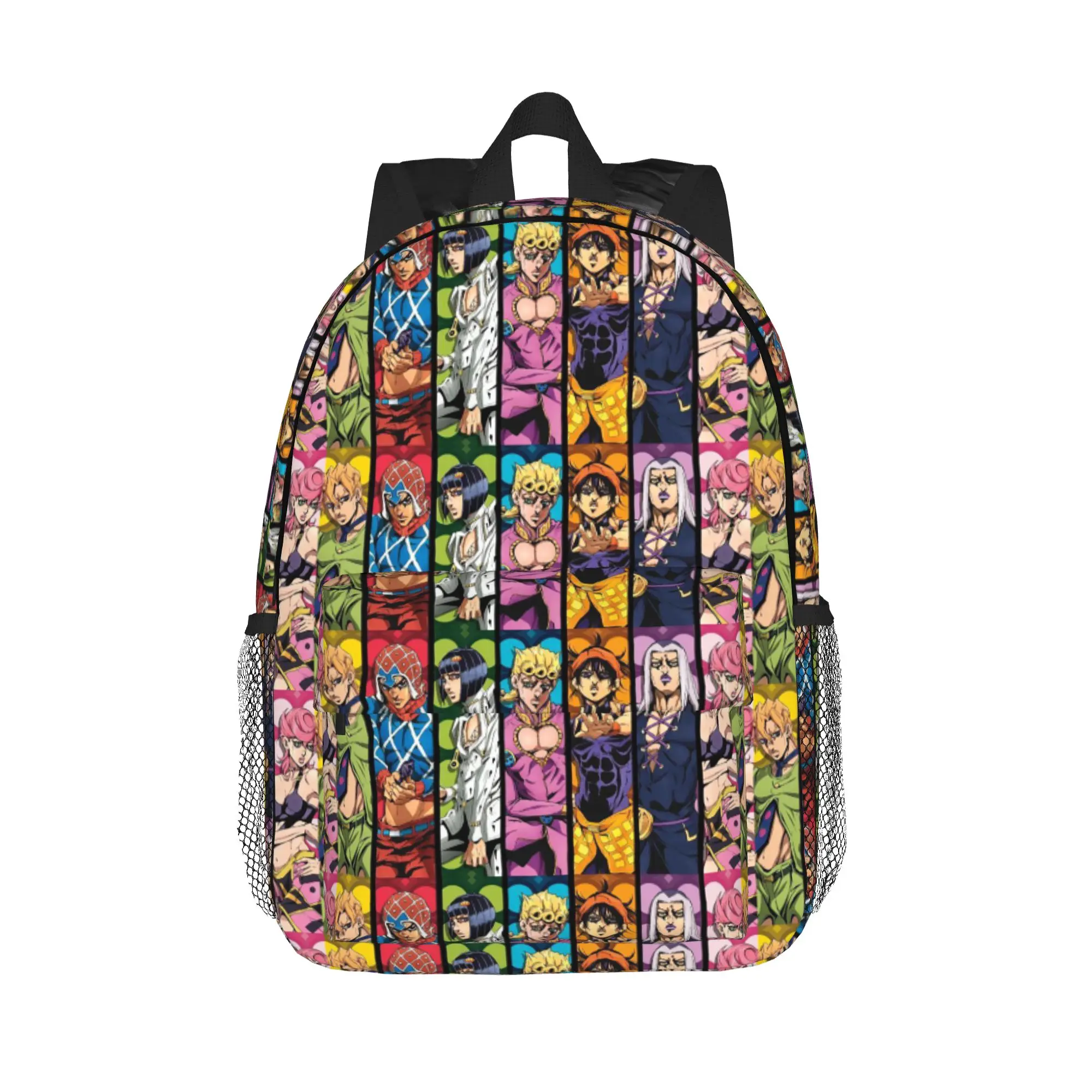 Jojo's Bizarre Adventure Logo Japan Anime Manga Backpack Hot Sale Daypack Boy Girl BookBag Shoulder Bag for Men Women School Bag