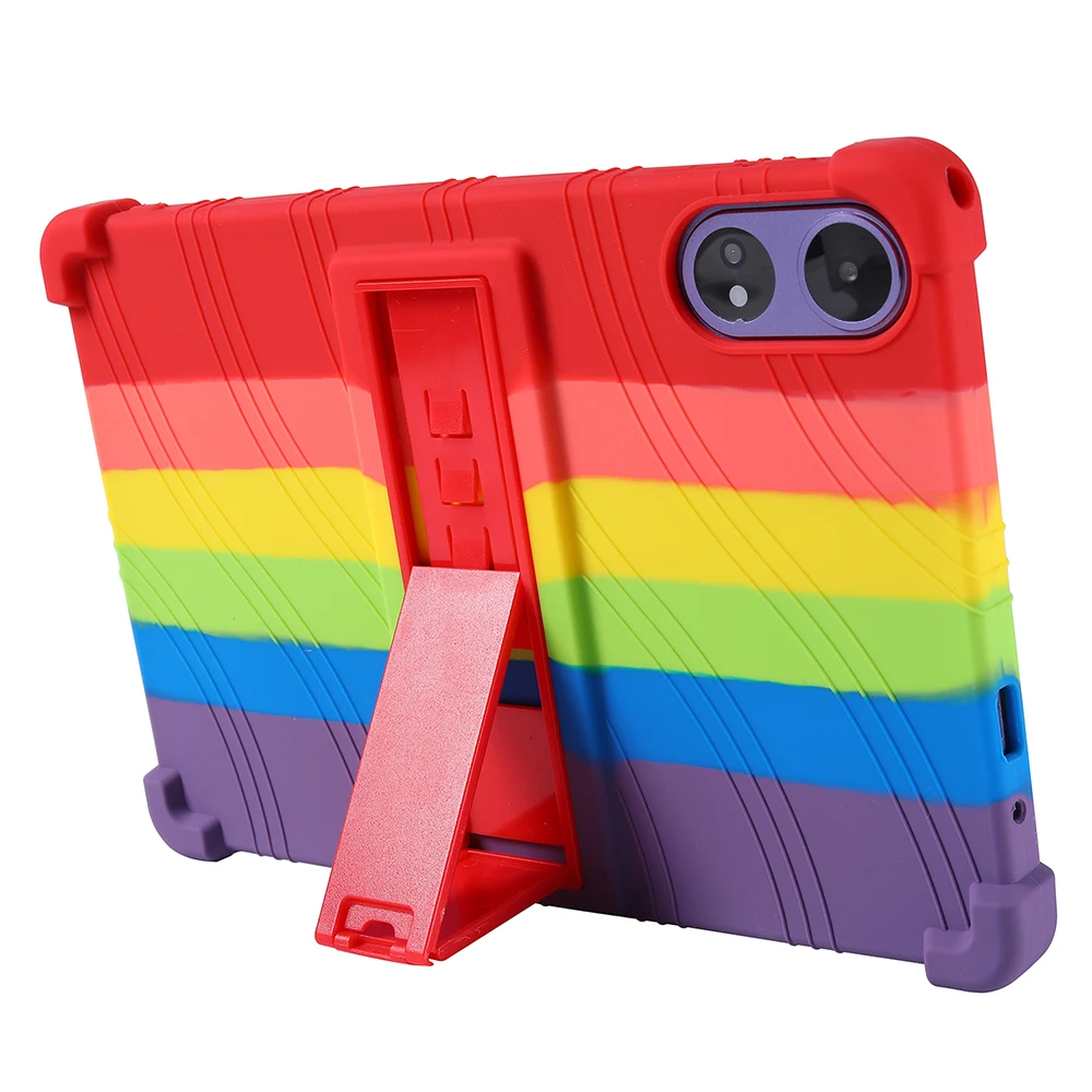 

Soft Silicone Case For Doogee Tab G6 A9 Pro Plus T36 T40 Pro T20 Ultra T20S T20 T10Plus Adjust Stand Cover Kids Safe Shockproof