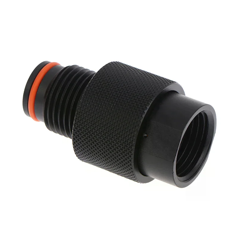 

New HPA Air Tank Regulator Valve Saver On/Off G1/2-14 Thread Pneumatic Control Connector Adaptor