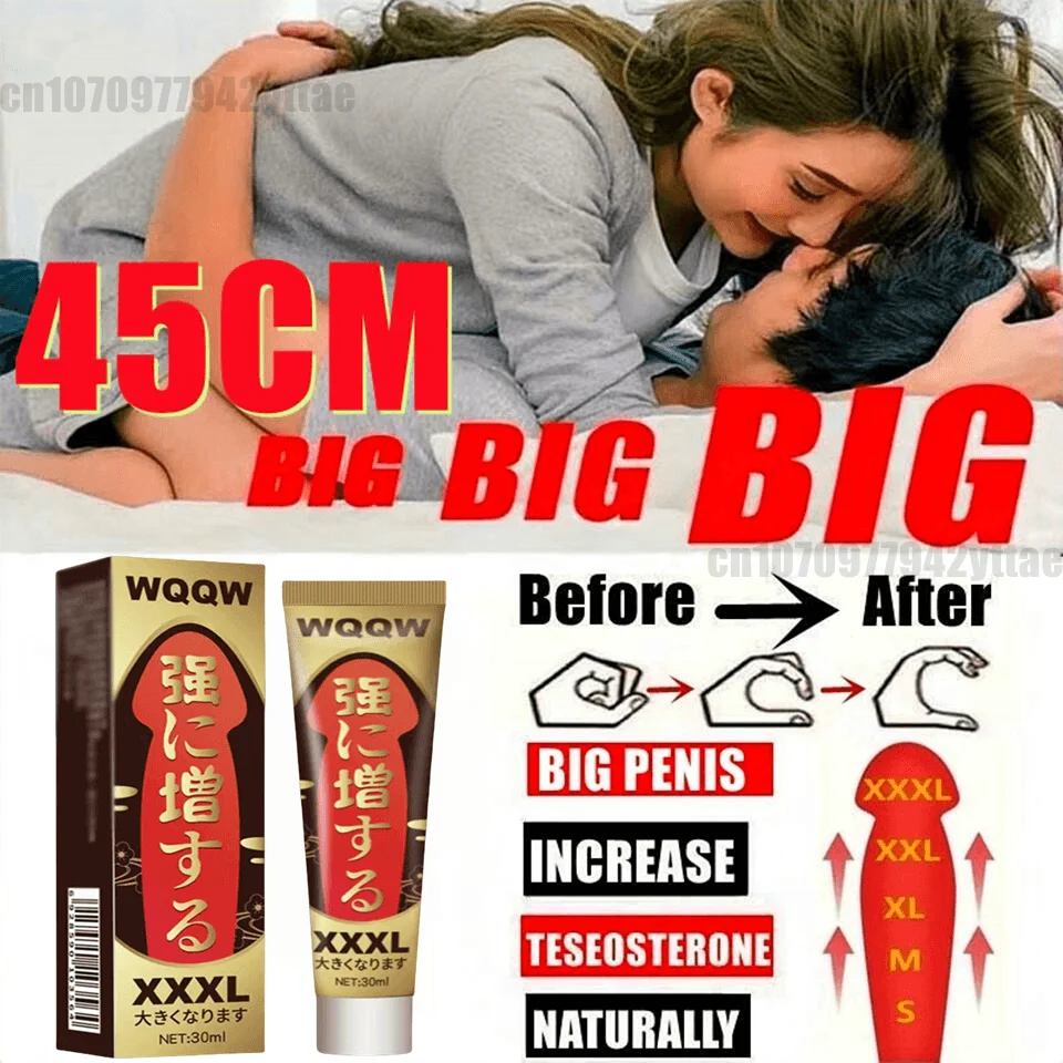 Aceite esencial para agrandar el pene, aceite esencial para aumentar y espesar el crecimiento de los hombres, crema para agrandar la función Sexual