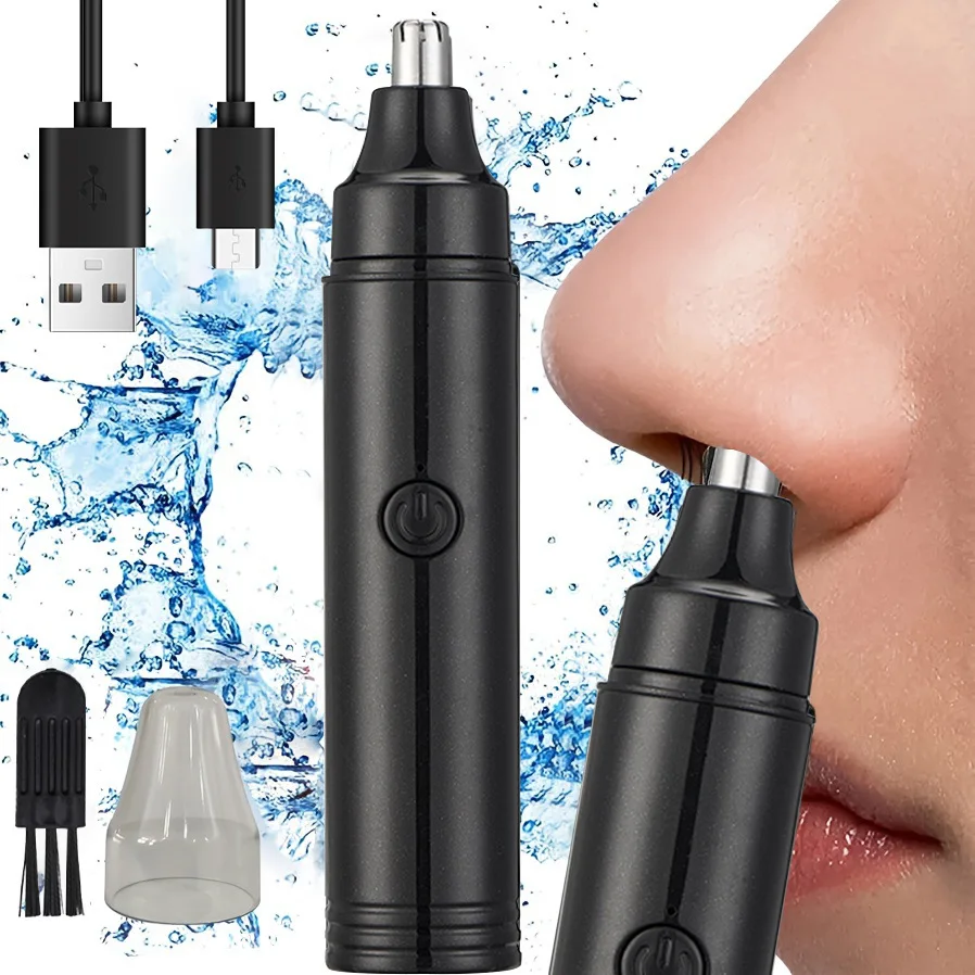 Male and female USB rechargeable, painless eyebrow and facial hair removal