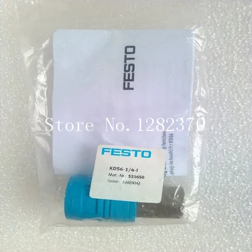 

[SA] Новый оригинальный подлинный газовый фитинг FESTO специальной продажи KDS6-1 / 4-I в наличии 531650 --5 шт./лот
