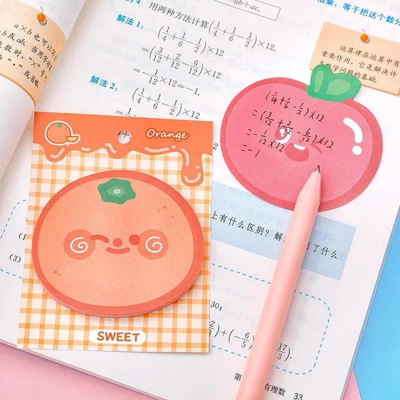 New Kawaii Fruits Sticky Notes Notepad Self Sticky Note Pads Planner Sticker Office School Stationery Stickers accessori