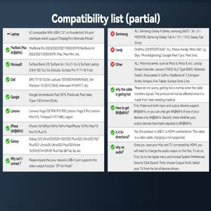 USB C-Kabel für HDMI 8K @ 60Hz 4K @ 120Hz Typ C für HDMI-CABO HDTV-HDTV-Kompatibil 6 Haupt USB -Verkaufsvideo - №4