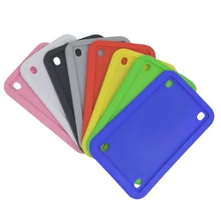 Silicone motorcycle license plate frame multi-color applicable to the United States regulations