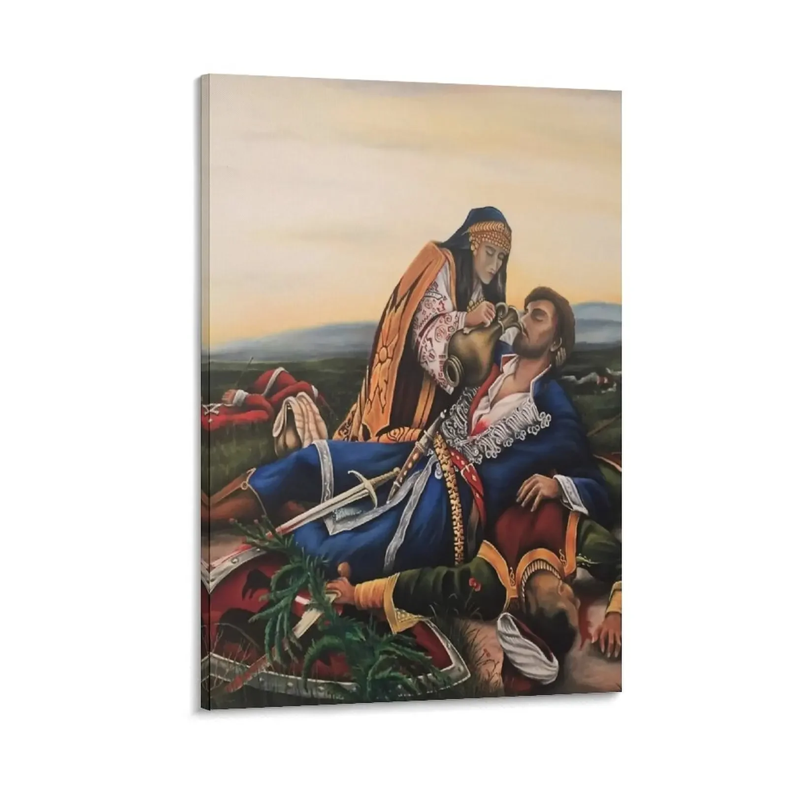 

Kosovka Devojka Canvas Painting Decorative paintings Picture on the wall posters for wall