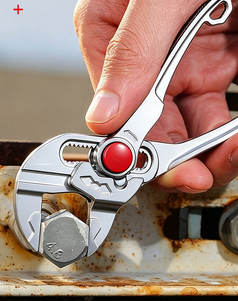 4 Zoll Verstellbare Wasserpumpenzange Mini Multifunktionale Rohrzange Industriequalität Hohe Härte Handwerkzeug – Detail 2