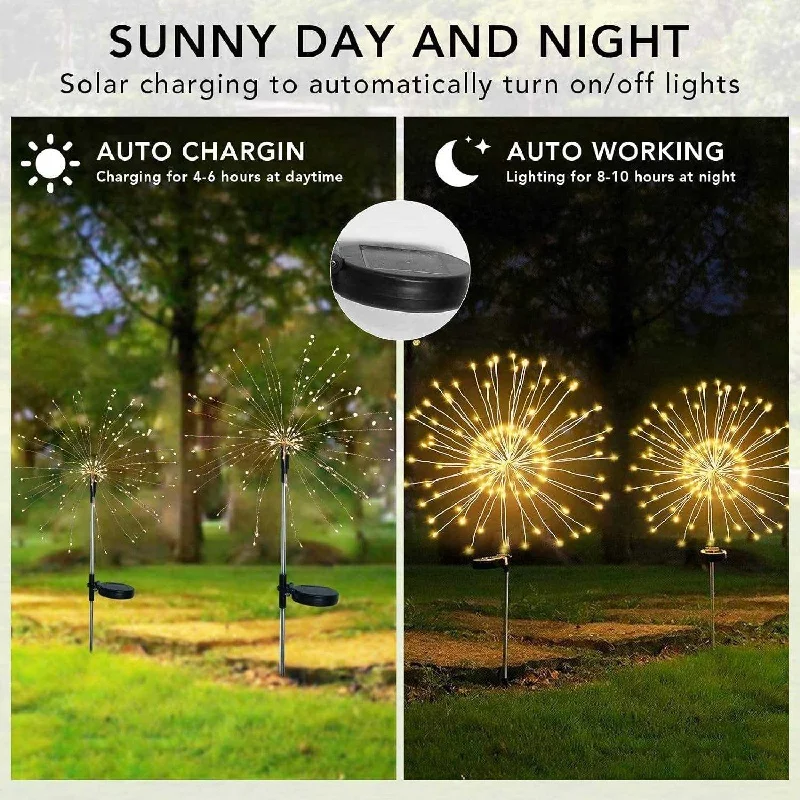 Solar Powered LED String Lights Waterproof Outdoor Fairy Lights Christmas Flash for Garden Landscape Lawn Party Decor