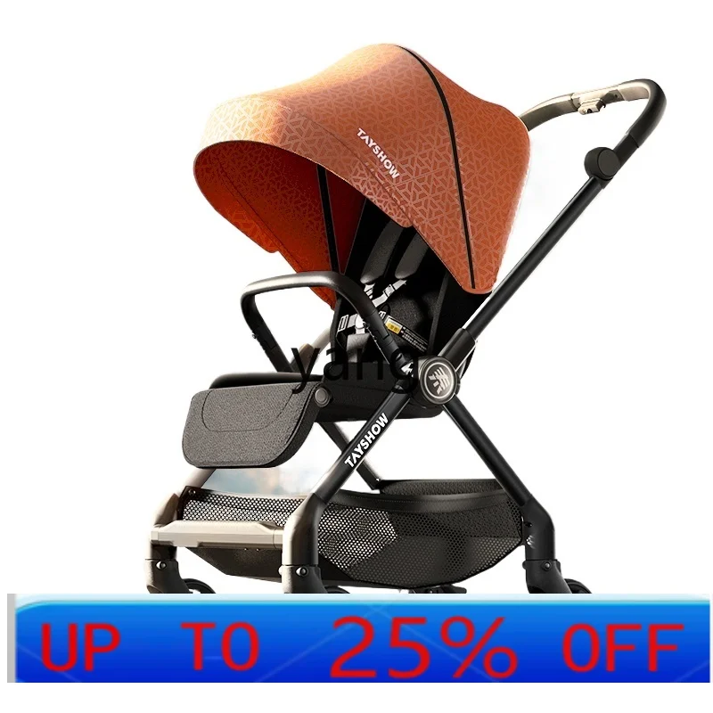 

Cx Smart Two-Way Implementation Sitting Lying 0-3-4 Years Old Newborn Baby and Infant Cart Portable Foldable