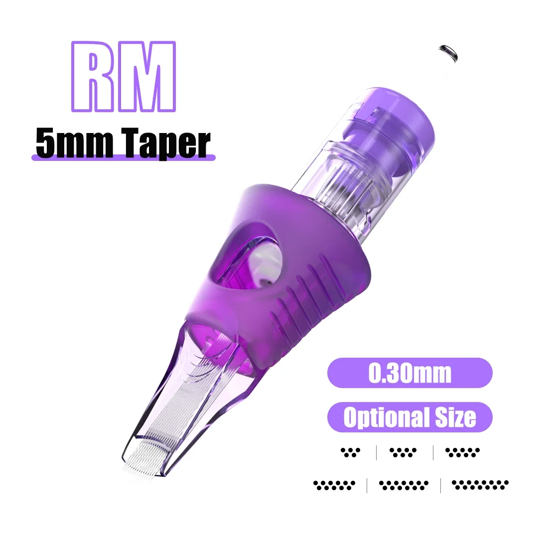 5/7/9/11/13/15RM 0.30mm Mast Tattoo Cyber Cartridge Needles Disposable Sterilized Safety Makeup Tattoo Machines Grips 20pcs/lot