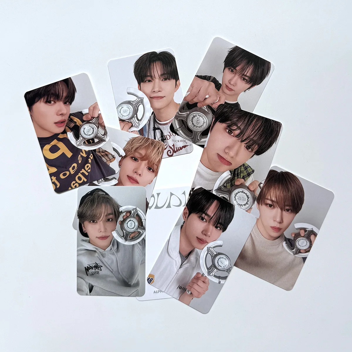 ALD1 Cosplay LIGHT STICK Photocard 8Pcs/Set Tarjetas LOMO de Alta Calidad Estilo INS con Impresión a Doble Cara XINLONG ARNO JUNSEO LEO Regalos