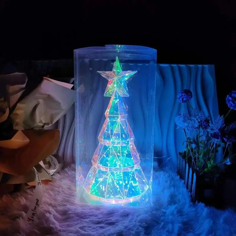 Christmas Tree Floor Lamp Christmas Nightlights Small Christmas Lamp Christmas Table Lamp Christmas Tree Figurine For Relatives