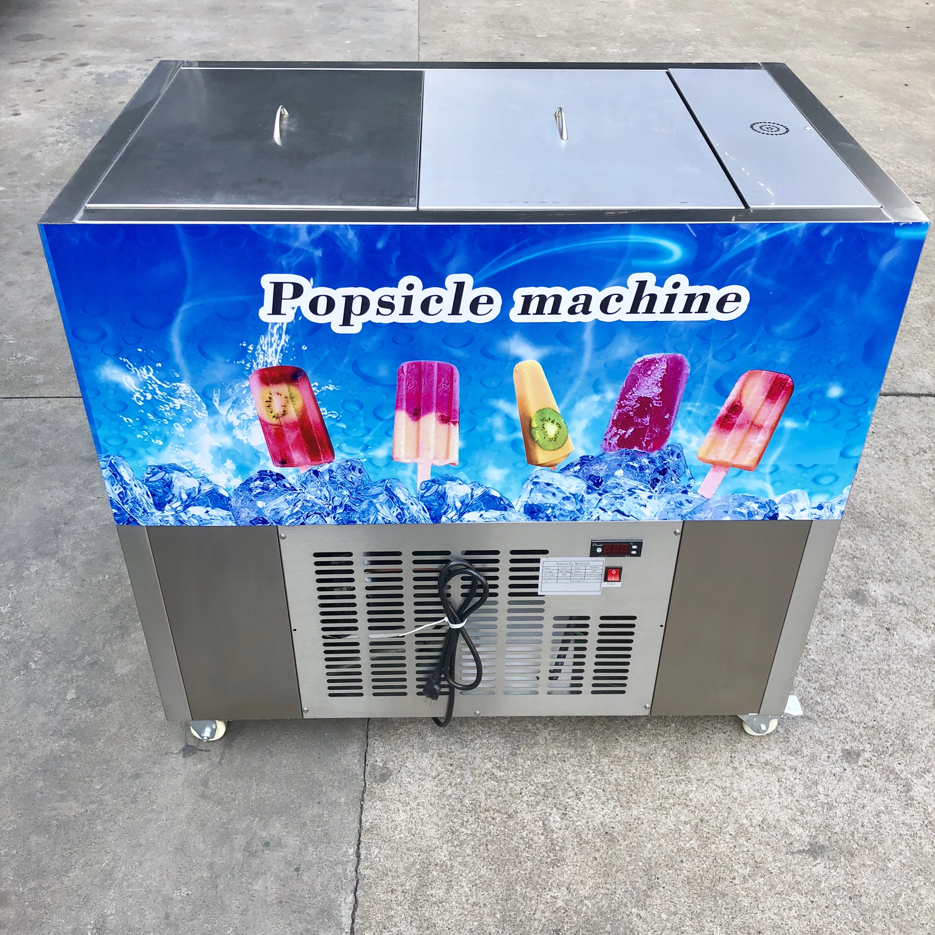 Ticari Tip Dondurmalı Çubuk Ma - Commercial Popsicle Mold Maker Machine incelemesi ve fiyatı