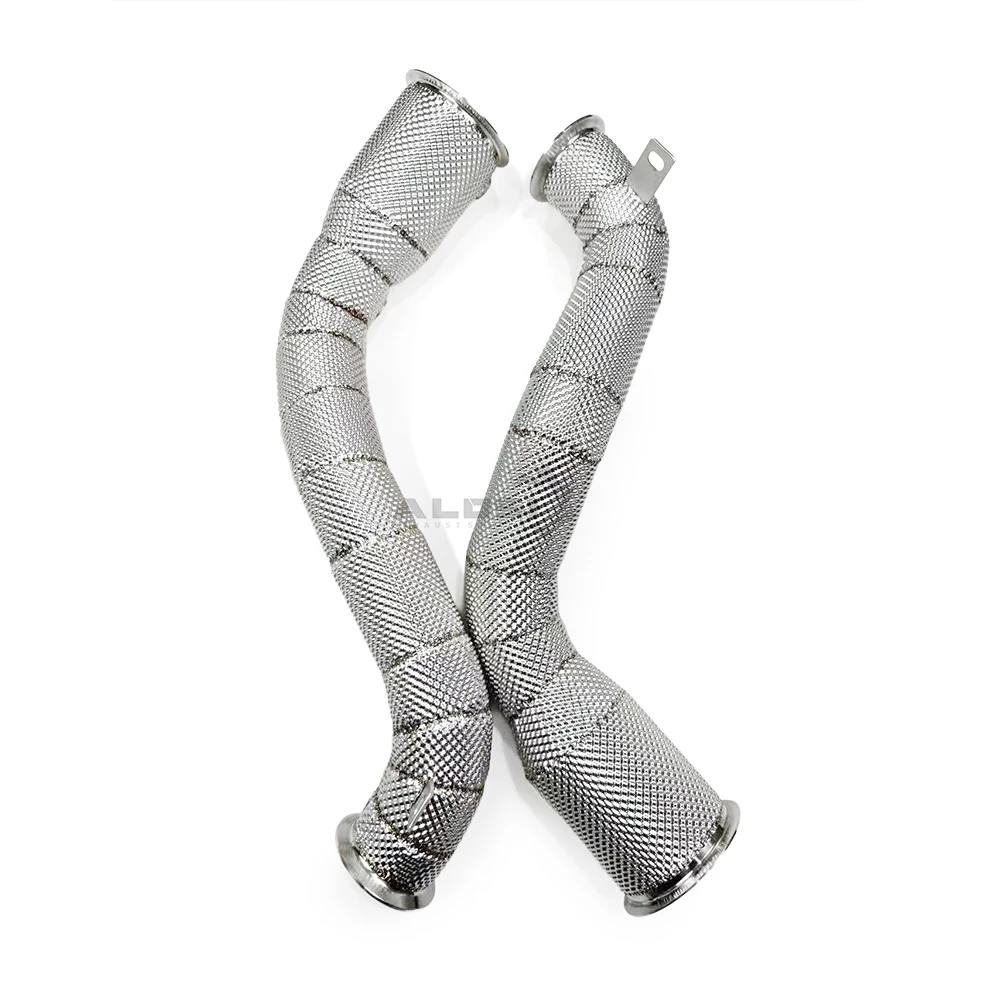 

Exhaust Downpipe is suitable for McLaren GT 4.0T 2019-2023 with thermal insulation performance for exhaust free flow downspout e
