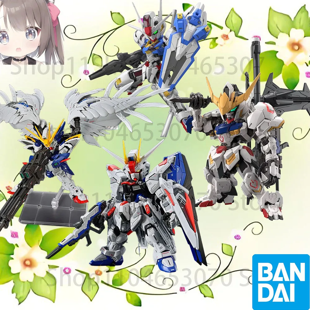 

in stock Bandai Genuine Original MGSD XVX-016 GUNDAM AERIAL WING GUNDAM ZERO EW BARBATOS Action Figure Toys collection model