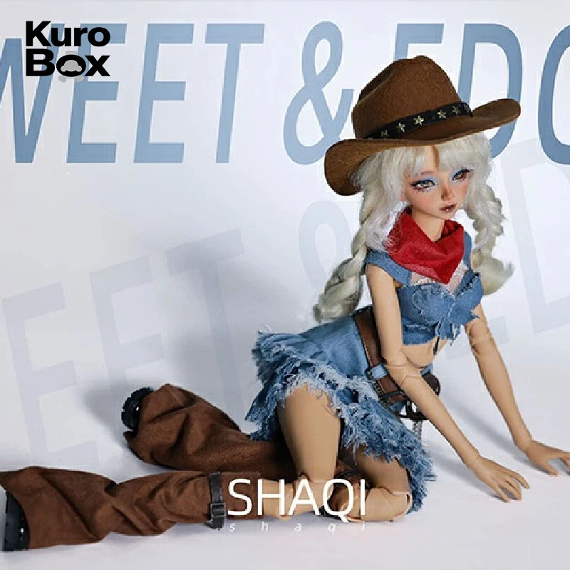 

Original 1/4 BJD Doll Caleb Baker Western Cowboy Style Ball Jointed Doll Resin Figure Collection Toy Gift for Anime Fans