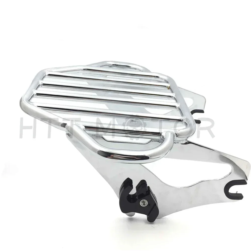 Motorcycle King Detachable Luggage Rack for 2009-2021 Harley Davidson Road King/Street Glide Matte Glossy